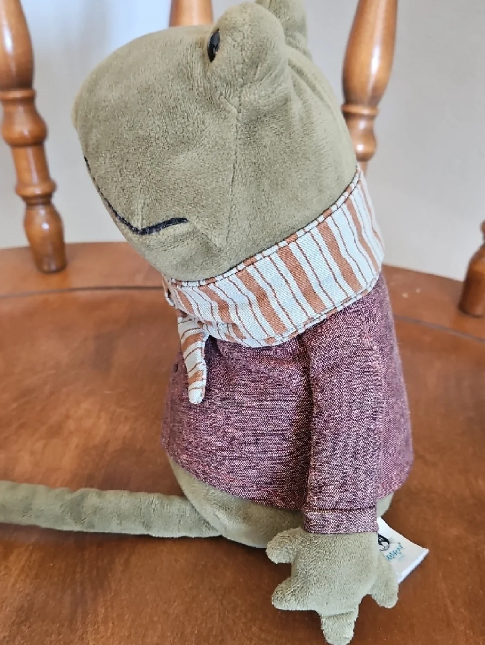 Jellycat Riverside Rambler Frog Plush - Picture 13 of 16